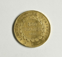 Superbe & Rare Pièce De 100 Francs Or Génie Paris 1878 G. 1137 - 100 Francs (gold)