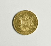 Superbe & Rare Pièce De 50 Francs Napoléon Paris 1856 G. 1111 - 50 Francs (or)