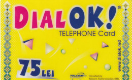 PREPAID PHONE CARD MOLDAVIA  (CV374 - Moldova