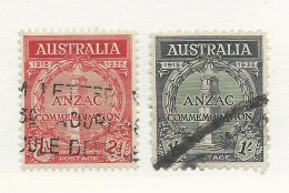 25899) Australia 1935 ANZAC - Oblitérés