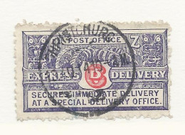 25924) New Zealand 1903 Perforated 11 Special Delivery - Timbres Express