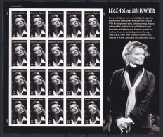 258 ETATS UNIS (USA) 2010 - Yvert 4282 X 20 En Feuille - Katharine Hepburn - Neuf ** (MNH) Sans Charniere - Nuovi