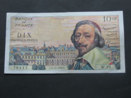 10 Dix Nouveaux Francs RICHELIEU 15-10-1959     **** EN ACHAT IMMEDIAT **** - 10 NF 1959-1963 ''Richelieu''