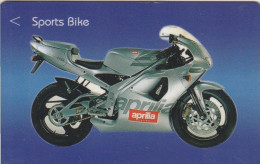 PHONE CARD SINGAPORE MOTO (CV6553 - Motorbikes