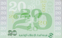 PREPAID PHONE CARD LIBIA  (CV3808 - Libië