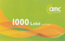 PREPAID PHONE CARD ALBANIA  (CV3800 - Albanie