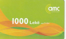 PREPAID PHONE CARD ALBANIA  (CV3936 - Albanie