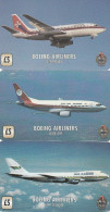 3 PREPAID PHONE CARDS AEREI (CV5589 - Airplanes