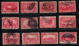 USA Scott # Q1-12 Used - Parcel Post Complete Set - CV $208 - Parcel Post & Special Handling