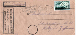 73388 - Spanien - 1964 - 1Pta Macarena EF A DrucksBf BARCELONA - ... -> Westdeutschland - Covers & Documents