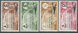 1934 CIRENAICA POSTA AEREA VOLO ROMA BUENOS AYRES 4 VALORI MH * - I28-8 - Cirenaica