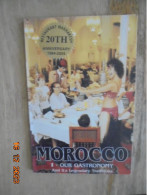 Morocco I: Our Gastronomy And It's Legendary Traditions [Epcot Center, Disneyworld] - American (US)