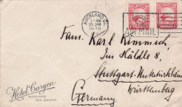 NEW ZEALAND 1938 LETTER SENT FROM AUCKLAND TO STUTTGART - Covers & Documents