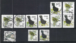 IRLANDE Ca.2000: Lot D' Obl. "OISEAUX" - Oblitérés