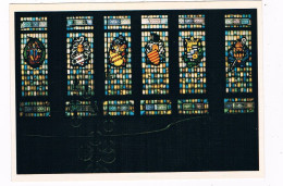 B-9824  ACHEL : Gemeentehuis - 6 Gebrandschilderde Glas-in-lood Ramen ( Stained Glass) - Hamont-Achel