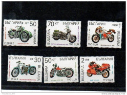 LOTTO FRANCOBOLLI NUOVI - STAMPS LOT MINT - BULGARIA - MOTOCICLETTE - MOTORBIKES - Collections, Lots & Series