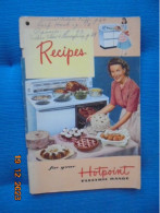 Recipes For Your Hotpoint Electric Range 1949 - American (US)