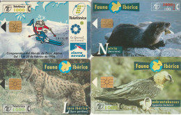 LOT 4 PHONE CARDS SPAGNA (PY2315 - Other & Unclassified