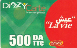 PREPAID PHONE CARD ALGERIA (PY244 - Algérie