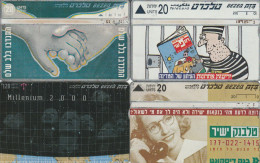 4 PHONE CARDS ISRAELE (PY2669 - Israel