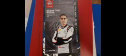 Sebastien Buemi Autografo Autograph Signed - Car Racing - F1