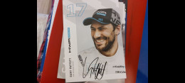 Gary Paffett Autografo Autograph Signed - Car Racing - F1