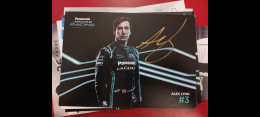 Alex Lynn Autografo Autograph Signed - Automobilismo - F1