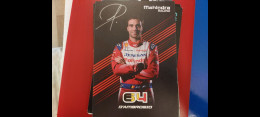 Gerome D'Ambrosio Autografo Autograph Signed - Car Racing - F1