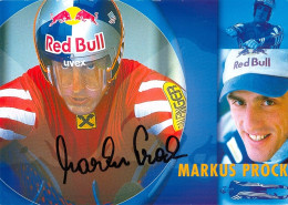 2) Autogramm AK Rodeln Rennrodler Markus Prock Mieders Im Stubaital Oweges Tirol Österreich Austria Weltmeister Olympia - Autógrafos
