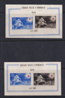 Romania 1943 SemiPostal SS 1 With Print Variety MNH 15754 - Unused Stamps