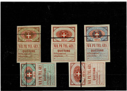 AUSTRIA,francobolli Telegrafici,Compagnia Privata Di Vienna,firma Sorani,qualita Splendida - Donau Stoomschip Maatschappij (DDSG)