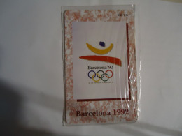 GREECE MINT PHONECARDS   OLYMPIC  GAMES   BARCELONA  1992 SPAIN - Olympische Spiele