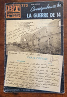 BT , Bibliotheque De Travail 1973 , Correspondance De La Guerre De 14 - Frankrijk