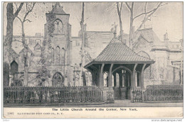 _5Rm982 :The Little Church Around The Corner, New York, 1962 Illustrated Post Card Co, N.Y. - Churches