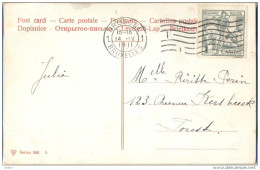 4cp-810: Fantasiekaartje : N°84-tab: 1 BRUSSEL 1 BRUXELLES > Forest... - 1910-1911 Caritas