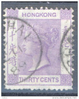 _5Rr-992:  HONGKONG: Mi.: 17: - Used Stamps