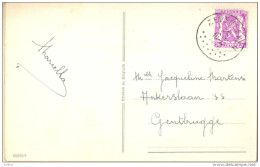 4Cp-261: Nieuwjaarskaartje Met N° 422: ZEVENEKEN 1940 > Gentbrugge - 1935-1949 Small Seal Of The State