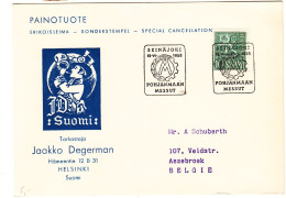 Finlande - Carte Postale De 1958 - Oblit Seinäjoki - - Brieven En Documenten