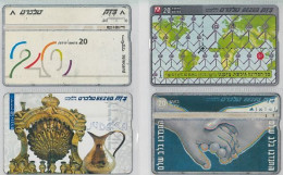 LOT 4 PHONE CARDS ISRAELE (ES116 - Israel