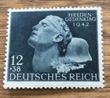 Deutsches Reich 1942 Abart 812 II Postfrisch ** MNH**  Geprüft Schlegel - Variétés & Curiosités