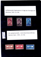 ÄGYPTEN - EGYPT - EGYPTIAN - 14.LANDWIRTSCHAFT 1931 + - MONTREAUX 1937 GESTEMPELT - Used Stamps
