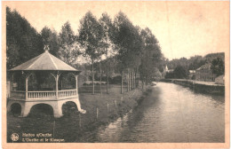 CPA Carte Postale Belgique Hotton L'Ourthe Et Le Kiosque      VM75373 - Hotton