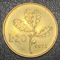 Italia 20 Lire, 1972 - 20 Lire