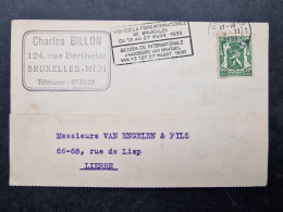 CP BELGIQUE (V1916) BRUXELLES PETITS METIERS (2 Vues) Charles Billon Rue Berthelot - Old Professions