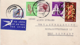 SOUTH AFRICA 1966  AIRMAIL  LETTER SENT TO MARKTREDWITZ - Brieven En Documenten