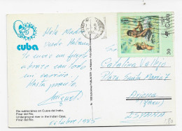 3839  Postal Habana . Cuba  1985, - Brieven En Documenten