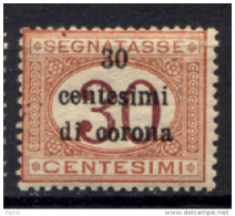 Trento E Trieste 1919 Sass.Segn.4 **/MNH VF/F - Trento & Trieste