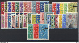 Europa CEPT 1962 Annata Completa / Complete Year Set **/MNH VF - Années Complètes