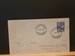 FDC GROENL.60/  DOC.   GROENLAND  1957 - Lettres & Documents