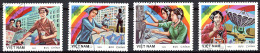 Viêt-Nam   Y&T   464 - 467    Obl   ---  1983  --  Année Mondiale Des Communications  --  TTB - Used Stamps